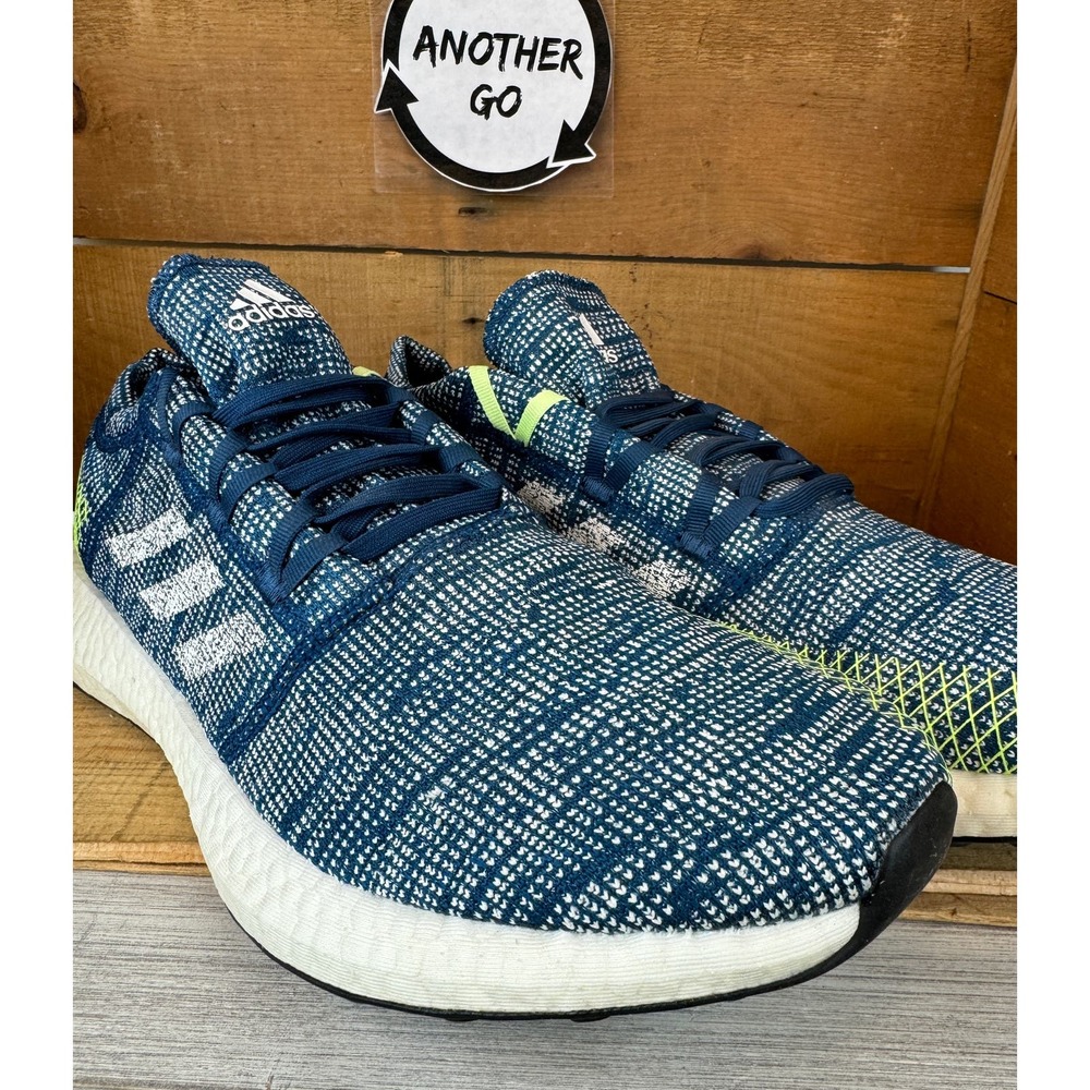 *SOLD* Men’s Adidas PureBoost Go Legend Marine Athletic Sneakers Size 14 Blue - Picture 10 of 12